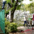 千葉県救護盲老人施設「猿田荘」ボランティア活動の写真